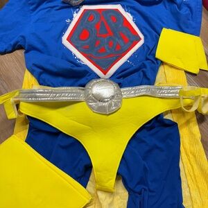Vibrant Beer Man Superhero Costume for Men